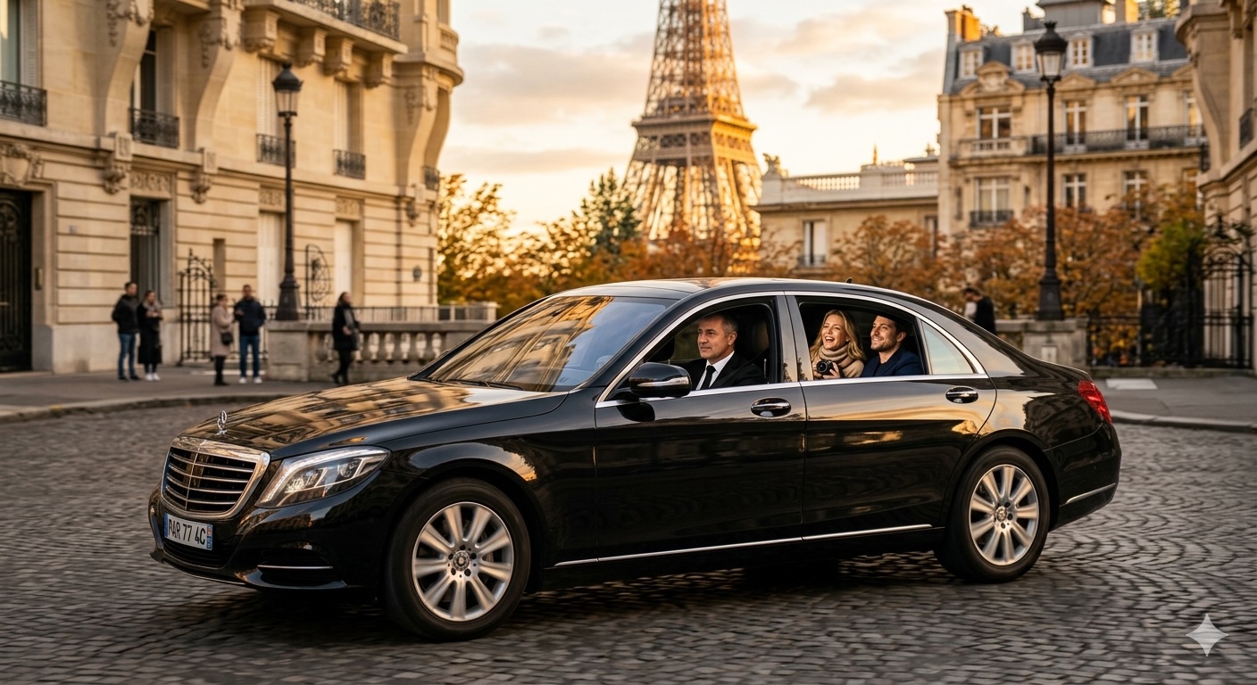 Circuit touristique chauffeur privé Île-de-France